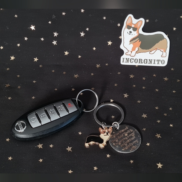 Wise Woman Corgi keychain - Picture 7 of 8